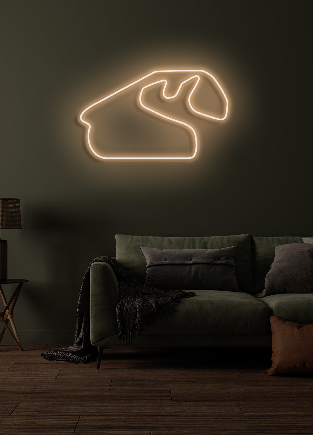 F1-Rennstrecke Autodromo Jose Carlos Pace – LED-Neon-Schirm