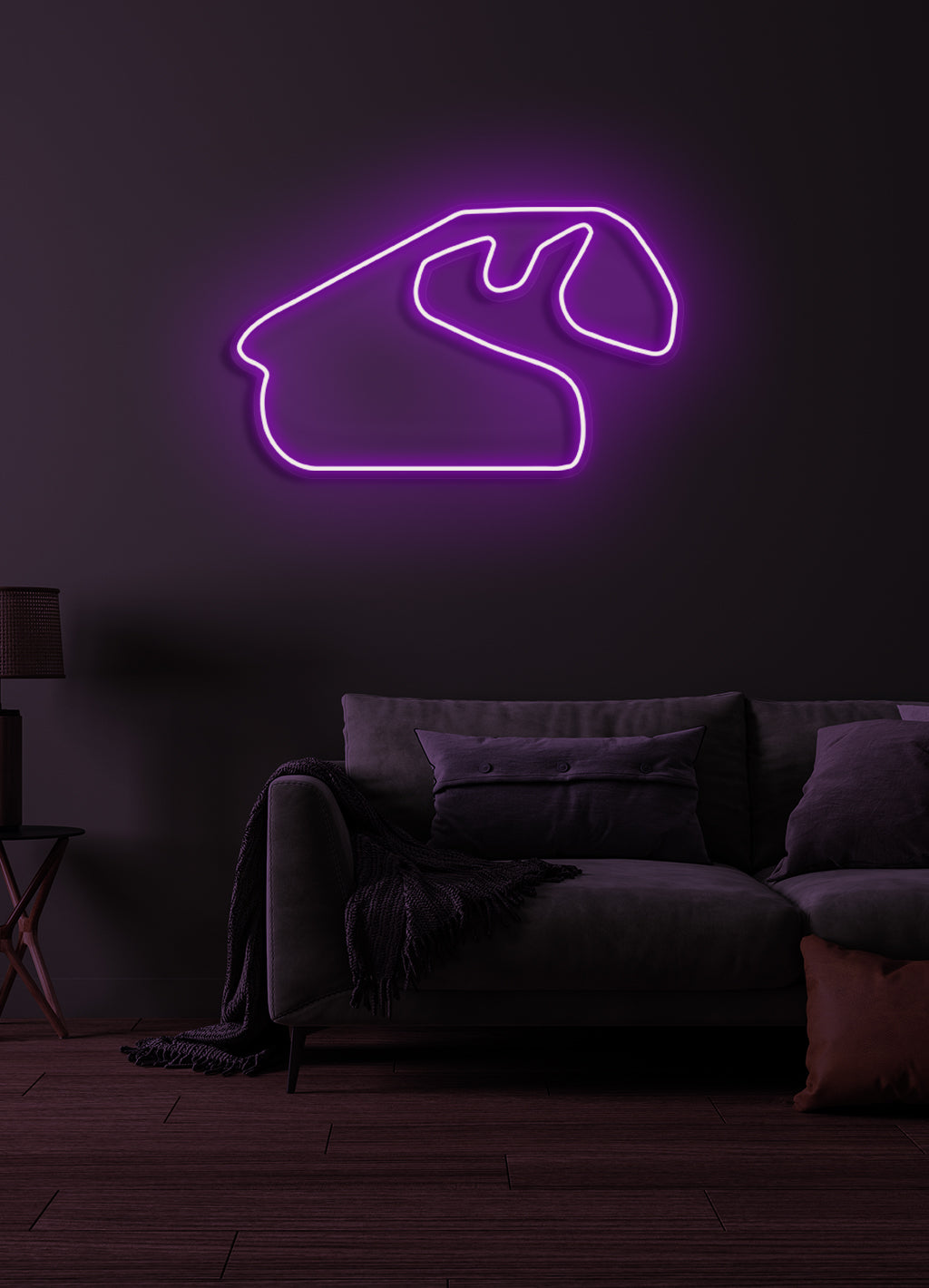 F1-Rennstrecke Autodromo Jose Carlos Pace – LED-Neon-Schirm