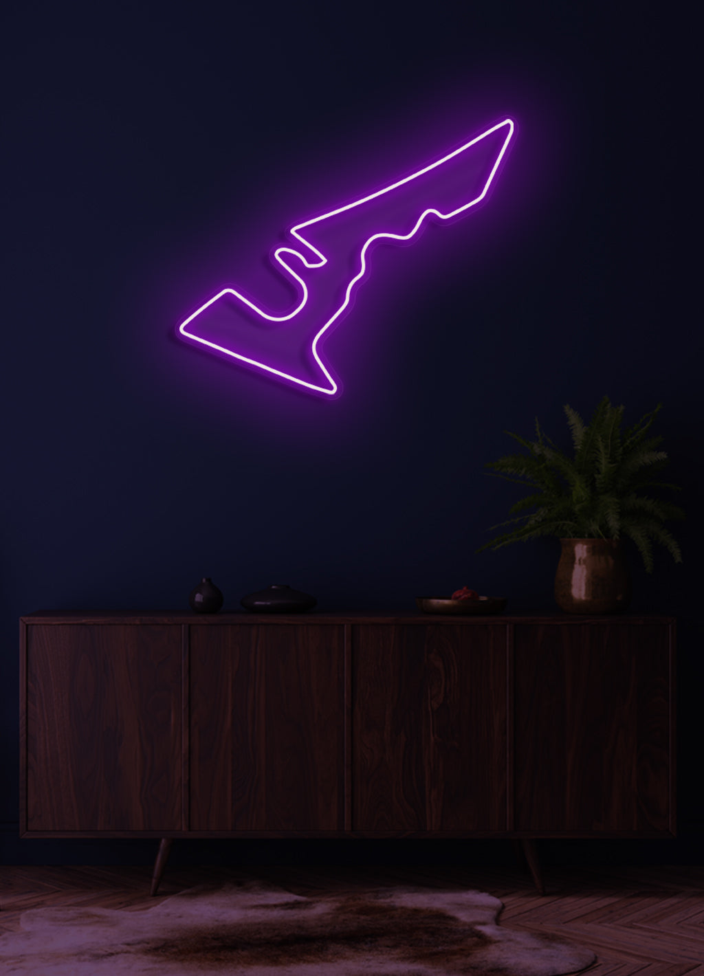 F1-Rennstrecke Circuit Of The Americas – LED-Neon-Schirm