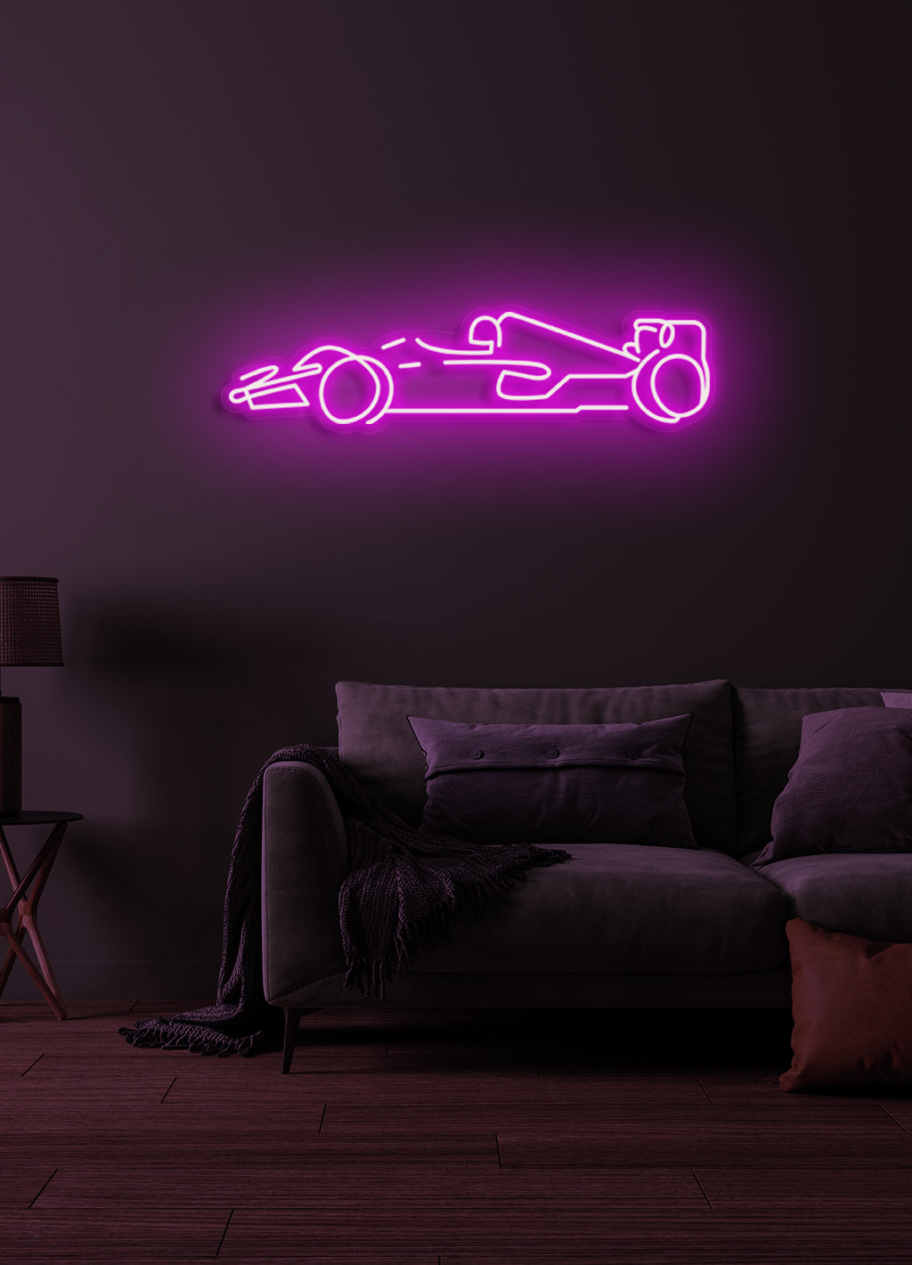 Formel 1 Auto - LED Neonschild