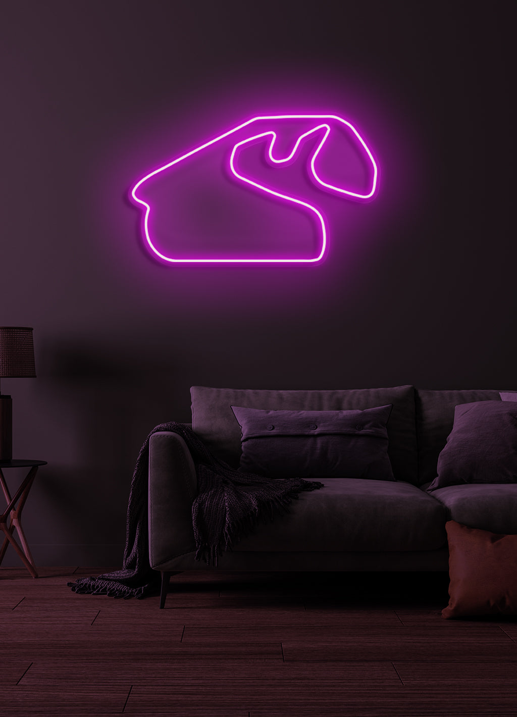 F1-Rennstrecke Autodromo Jose Carlos Pace – LED-Neon-Schirm