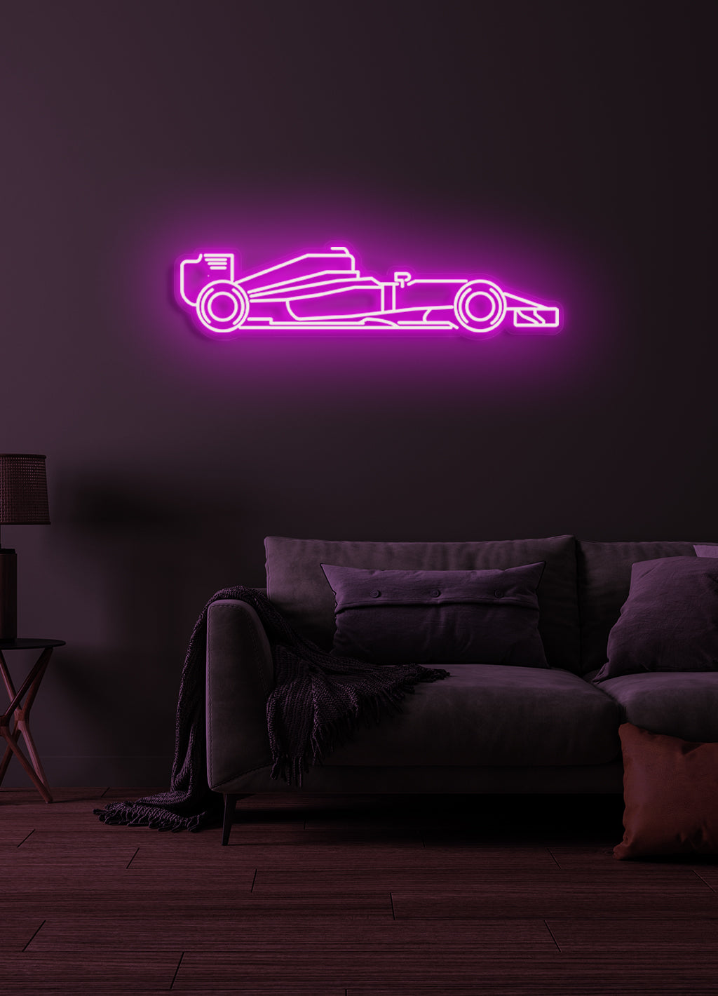 Formel 1 Auto - LED Neonschild