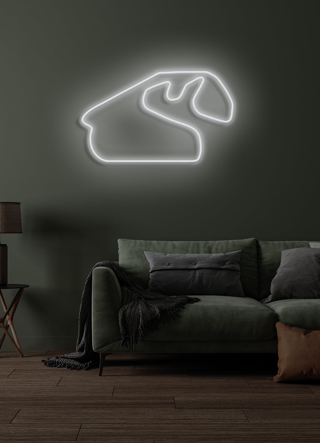 F1-Rennstrecke Autodromo Jose Carlos Pace – LED-Neon-Schirm