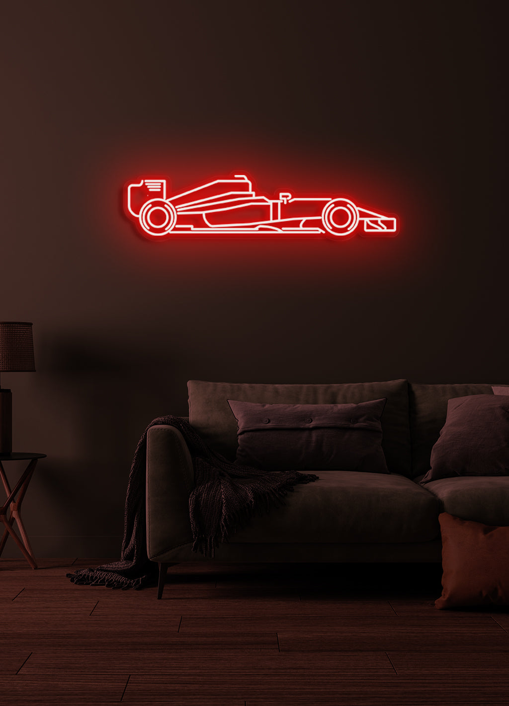 Formel 1 Auto - LED Neonschild