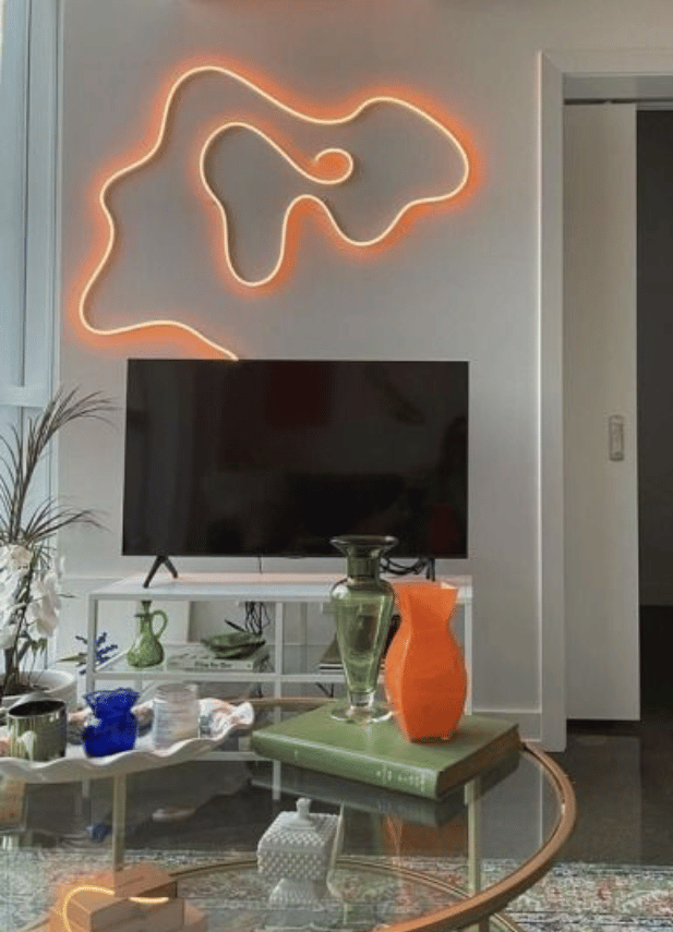 RGB WiFi Neonstreifen - 3 Meter m. Farveskift