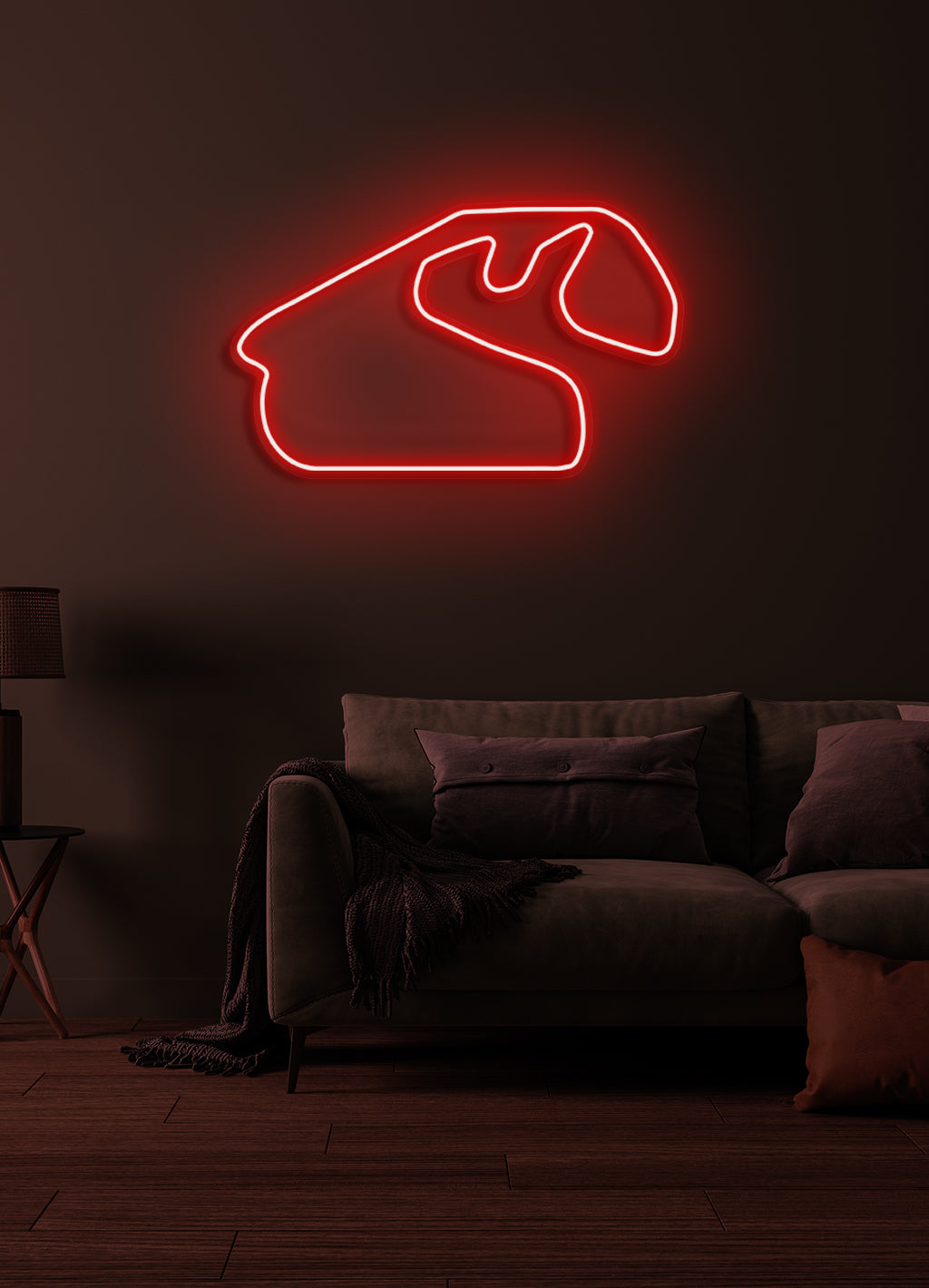 F1-Rennstrecke Autodromo Jose Carlos Pace – LED-Neon-Schirm
