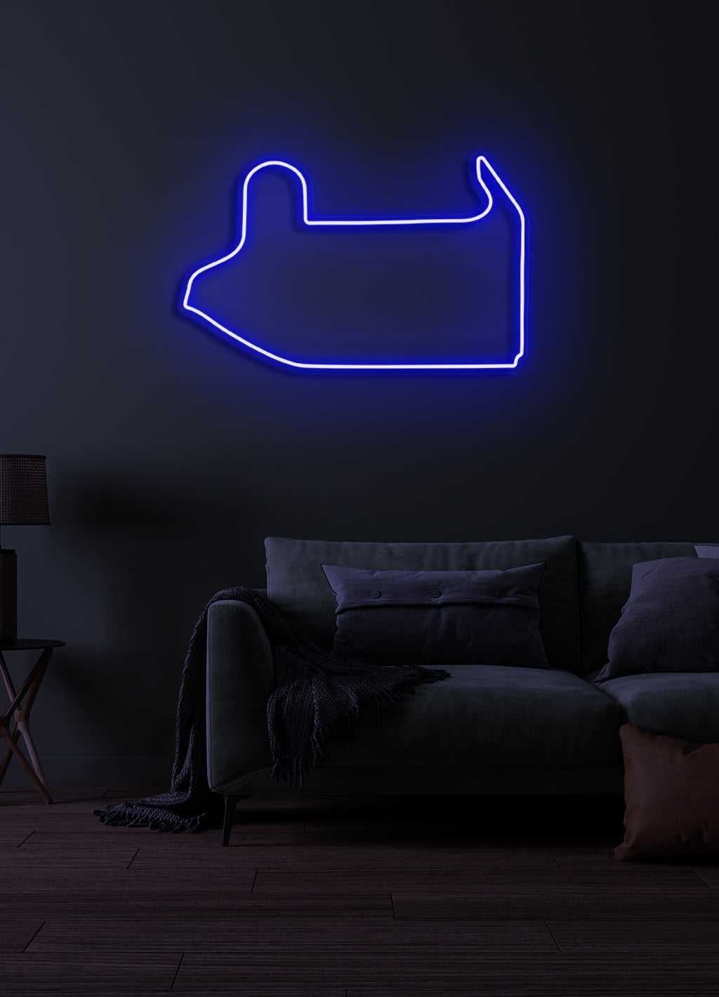 F1 Las Vegas Street Circuit - LED-Neon-Schirm