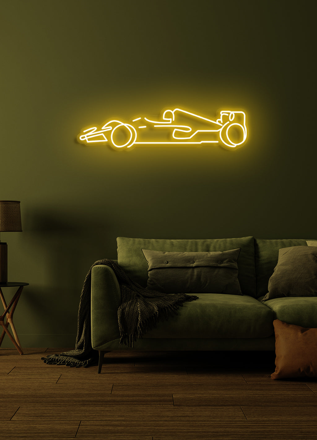 Formel 1 Auto - LED Neonschild