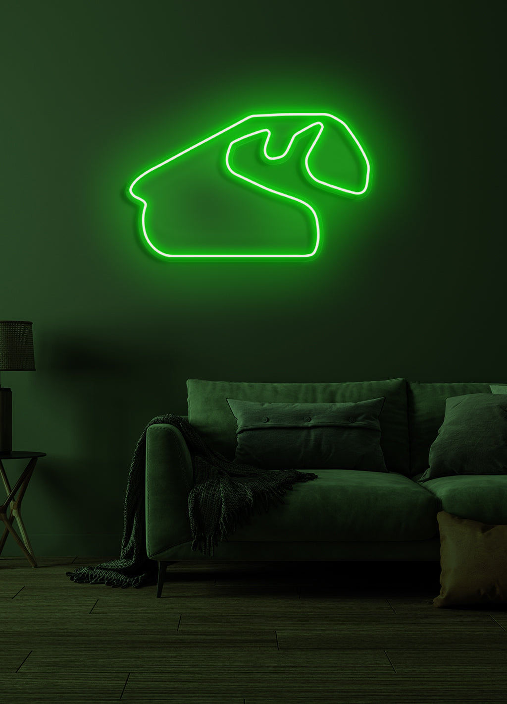 F1-Rennstrecke Autodromo Jose Carlos Pace – LED-Neon-Schirm