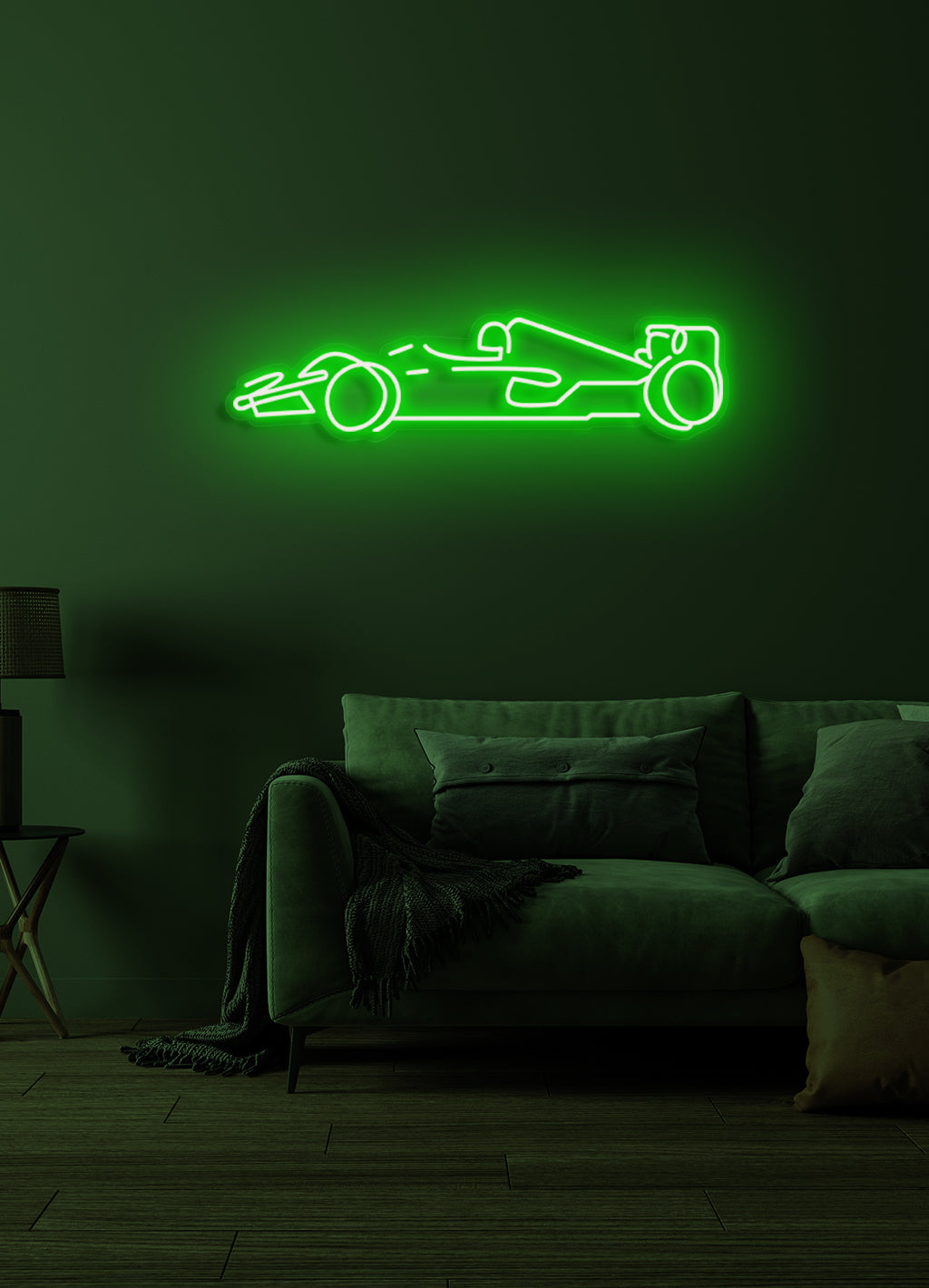 Formel 1 Auto - LED Neonschild