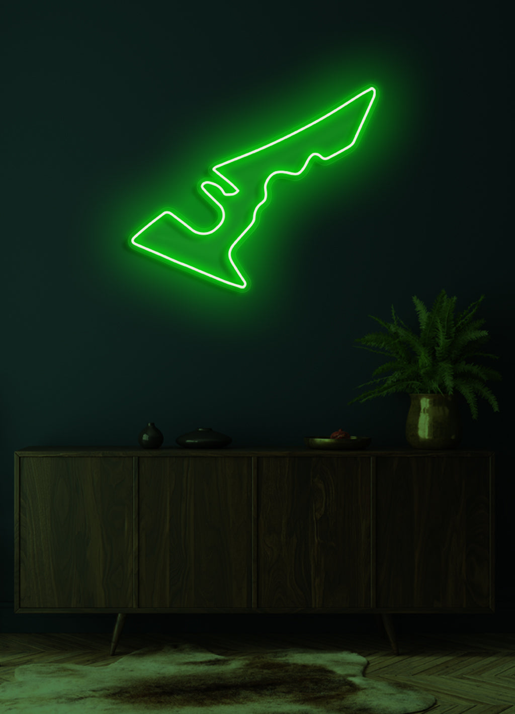 F1-Rennstrecke Circuit Of The Americas – LED-Neon-Schirm