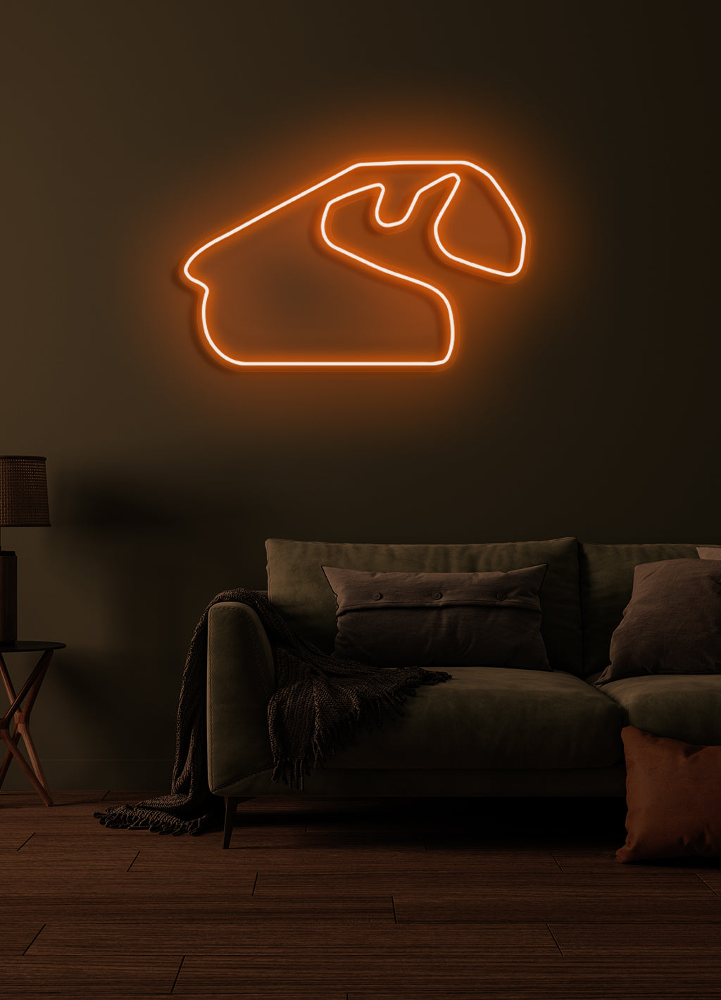 F1-Rennstrecke Autodromo Jose Carlos Pace – LED-Neon-Schirm