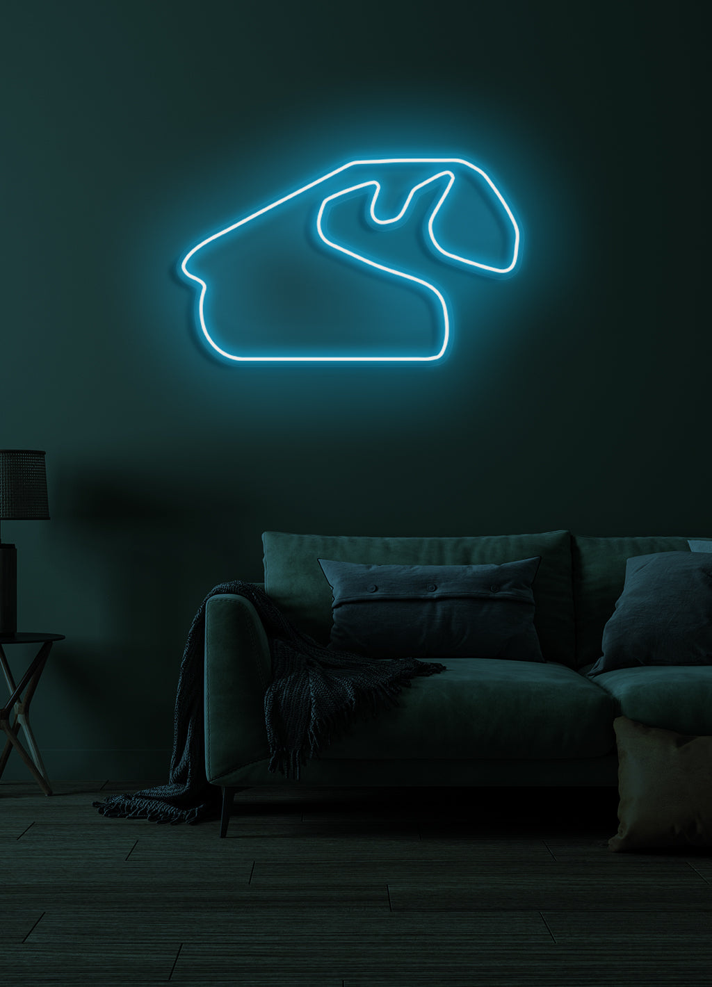 F1-Rennstrecke Autodromo Jose Carlos Pace – LED-Neon-Schirm