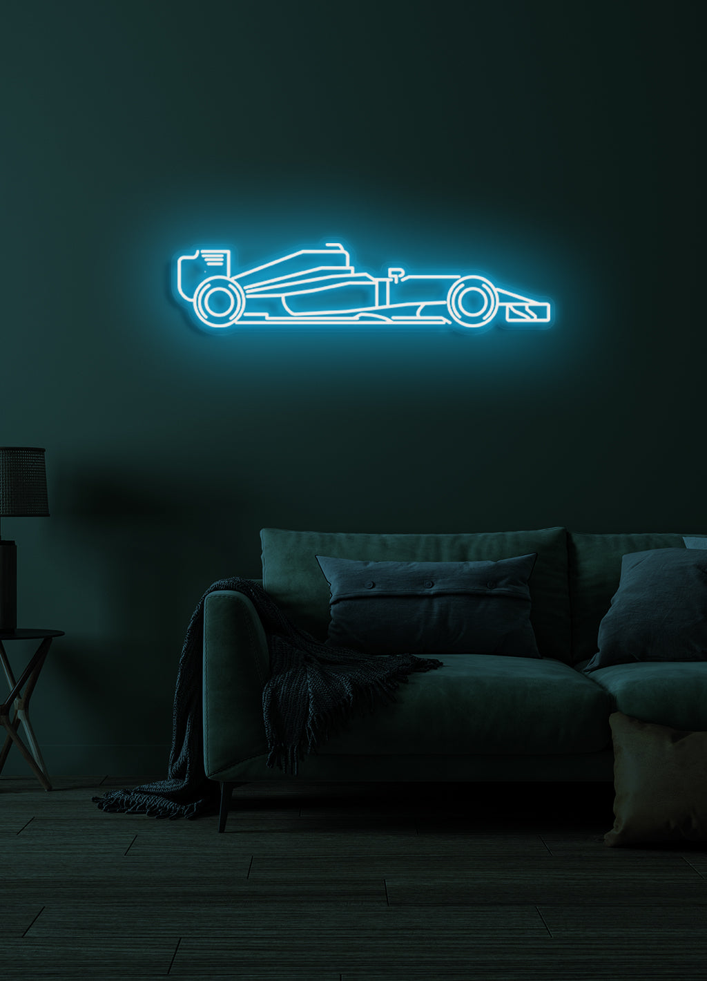Formel 1 Auto - LED Neonschild