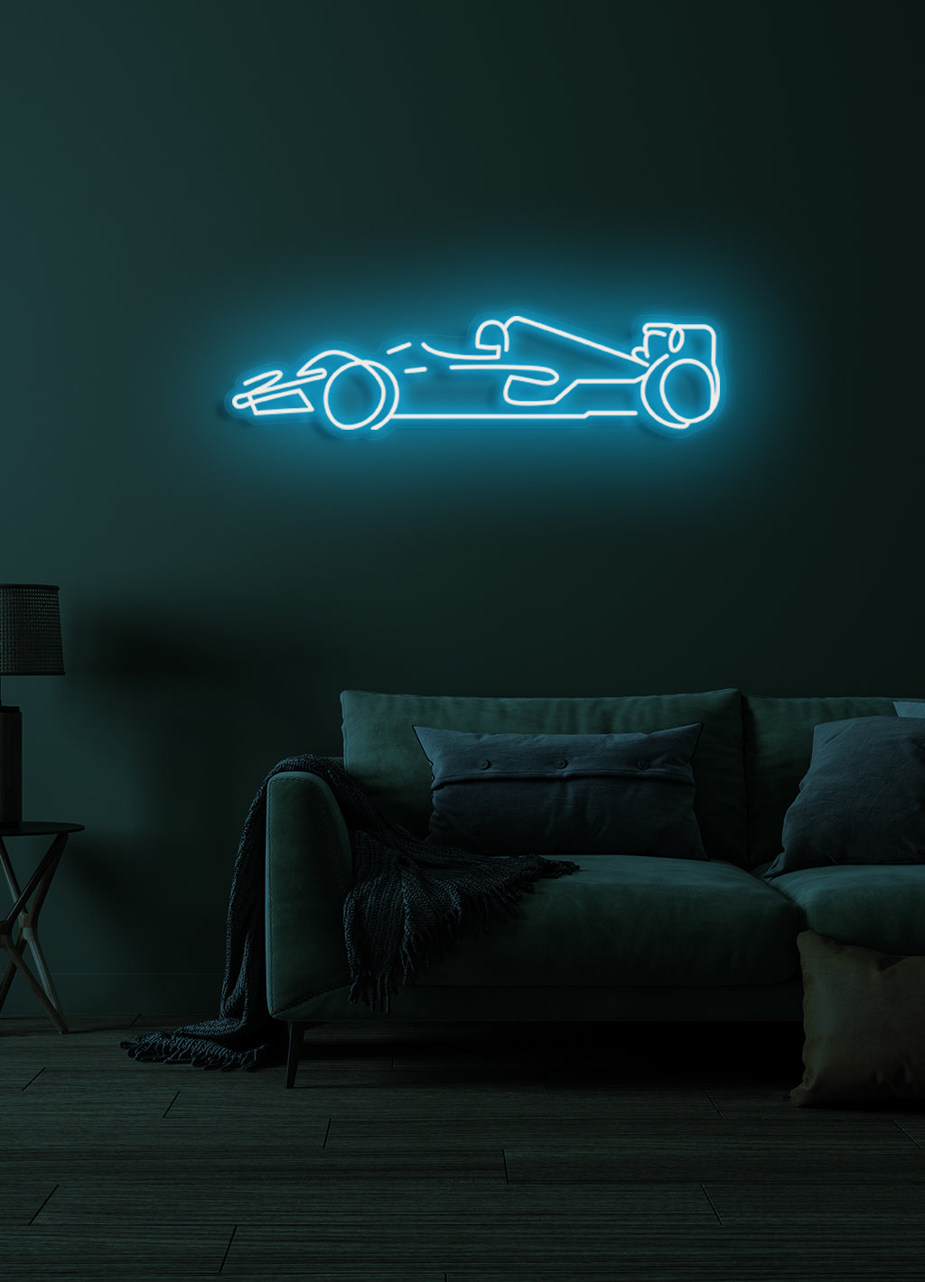 Formel 1 Auto - LED Neonschild