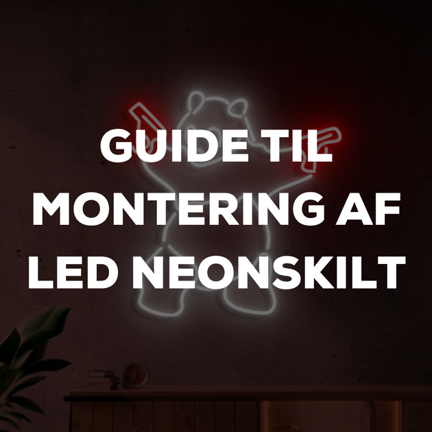 ANLEITUNG ZUR MONTAGE VON AF LED NEONSKILT – Schritt für Schritt ...