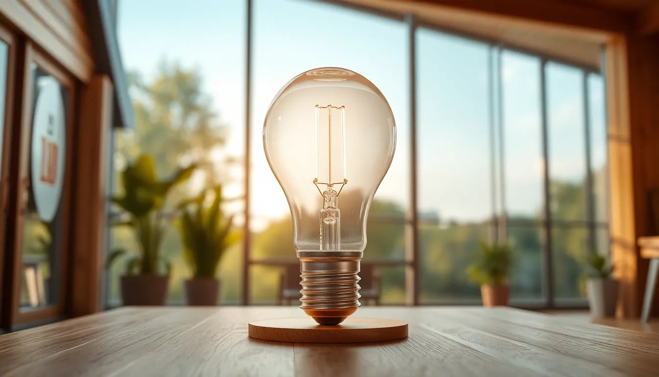 "forvandle dit hjem med en led lyskæde: skab stemning og stil" - Illustration