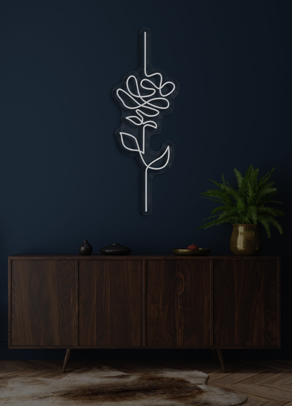 Blume - LED Neonrock
