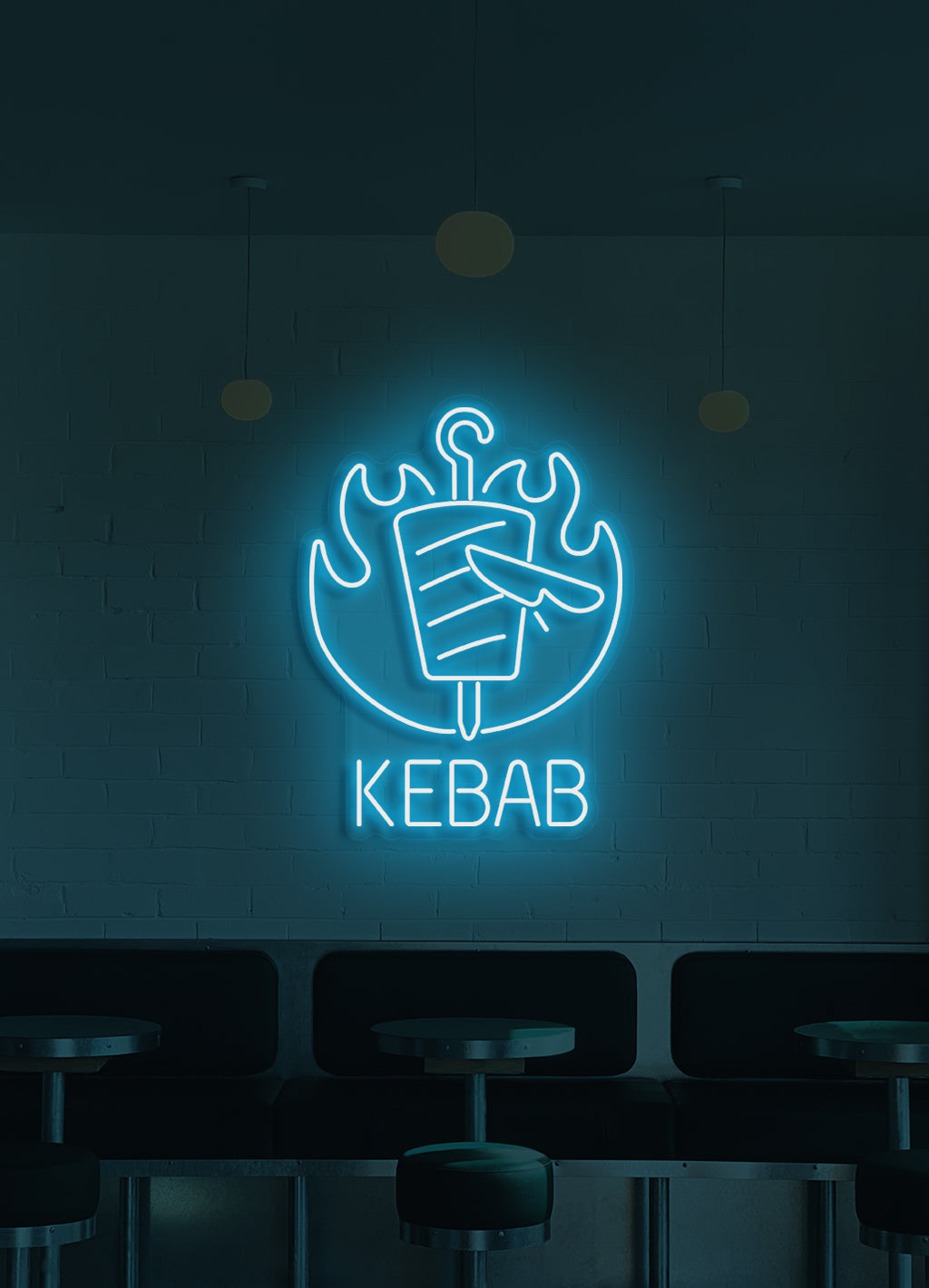 Kebab - LED Neondecke
