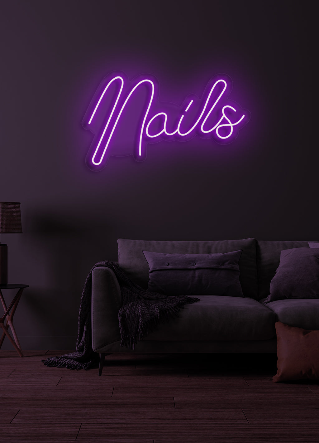 Nägel - LED Neon Rock