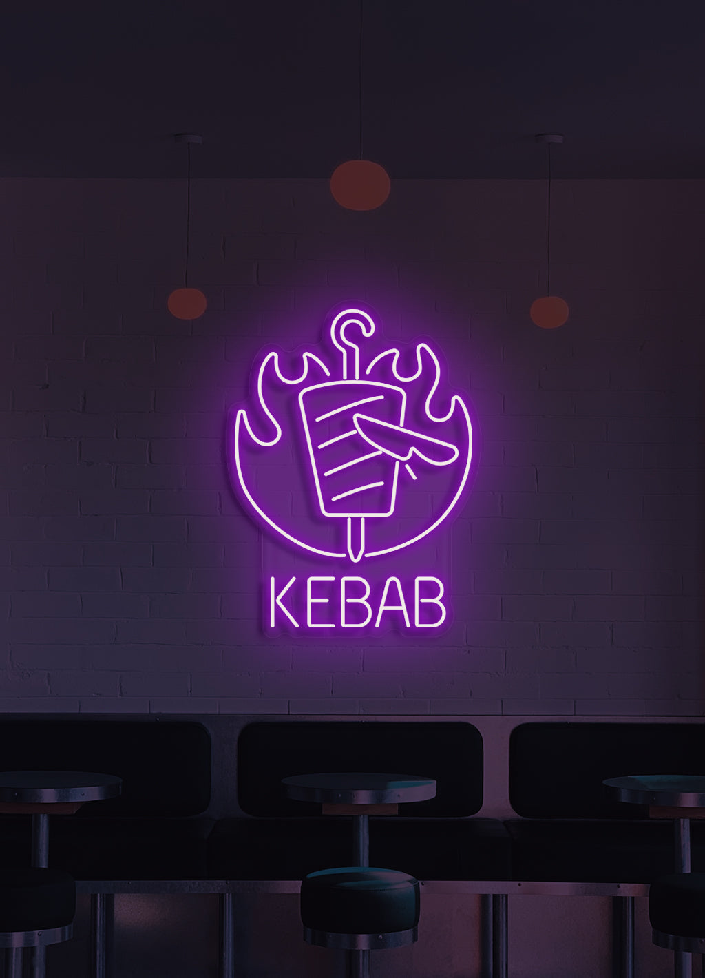 Kebab - LED Neondecke