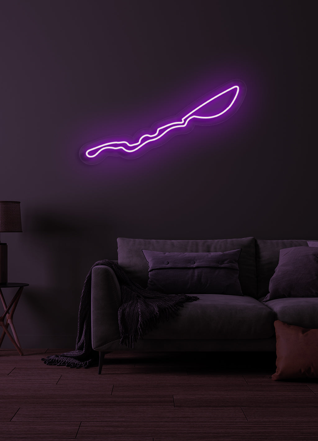 F1 Jeddah Corniche Circuit Rennstrecke - LED Neon-Schirm