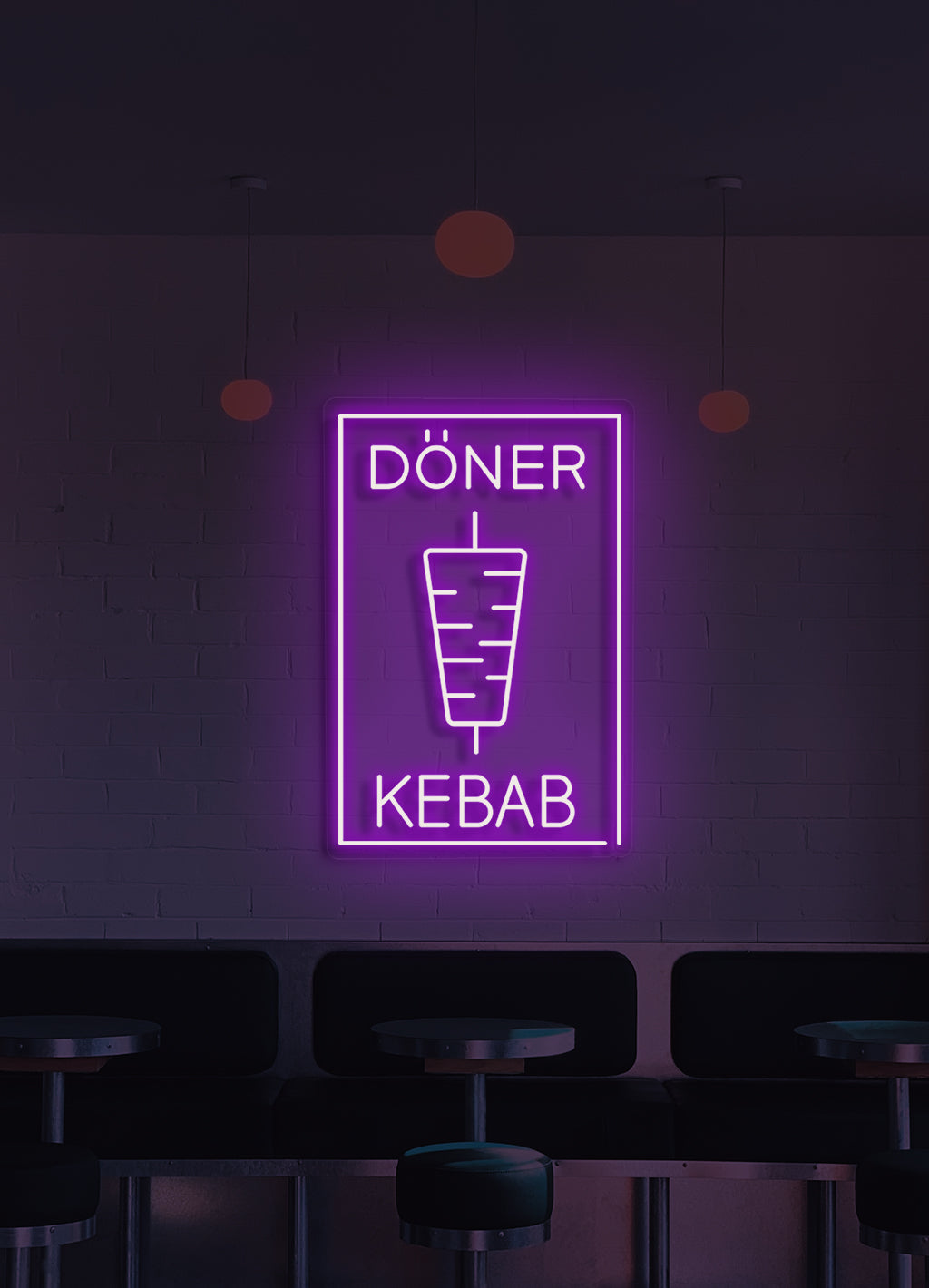 Döner Kebab - LED Neon Schild