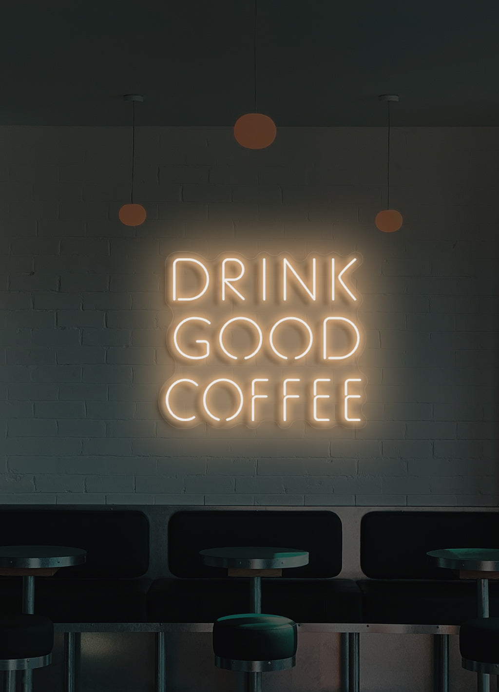 Guten Kaffee trinken - LED Neon Skit