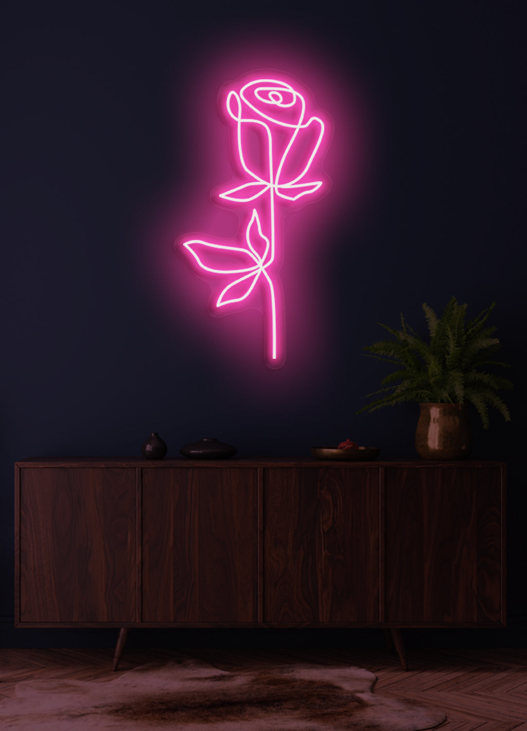 Blume - LED Neonrock