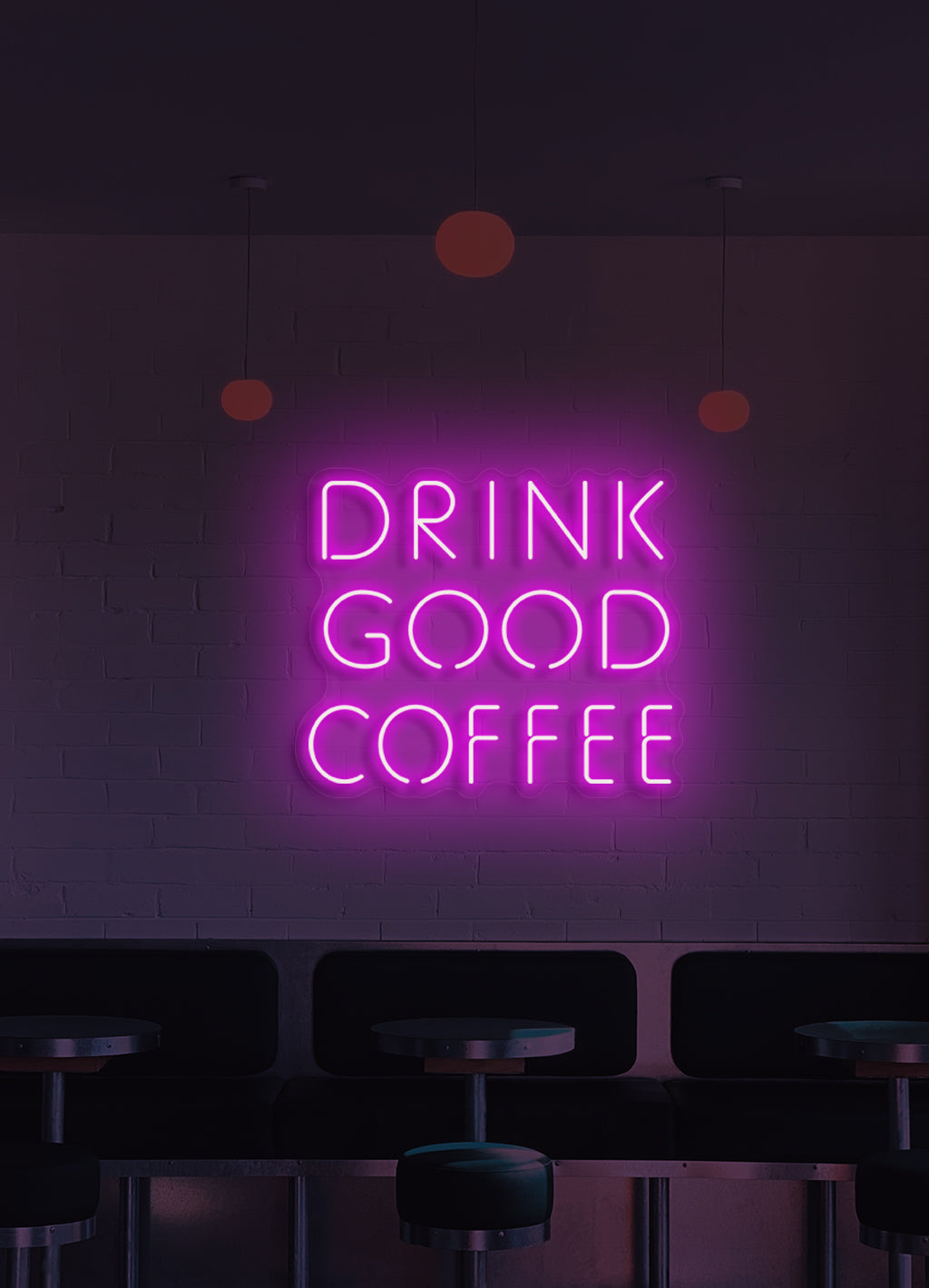 Guten Kaffee trinken - LED Neon Skit