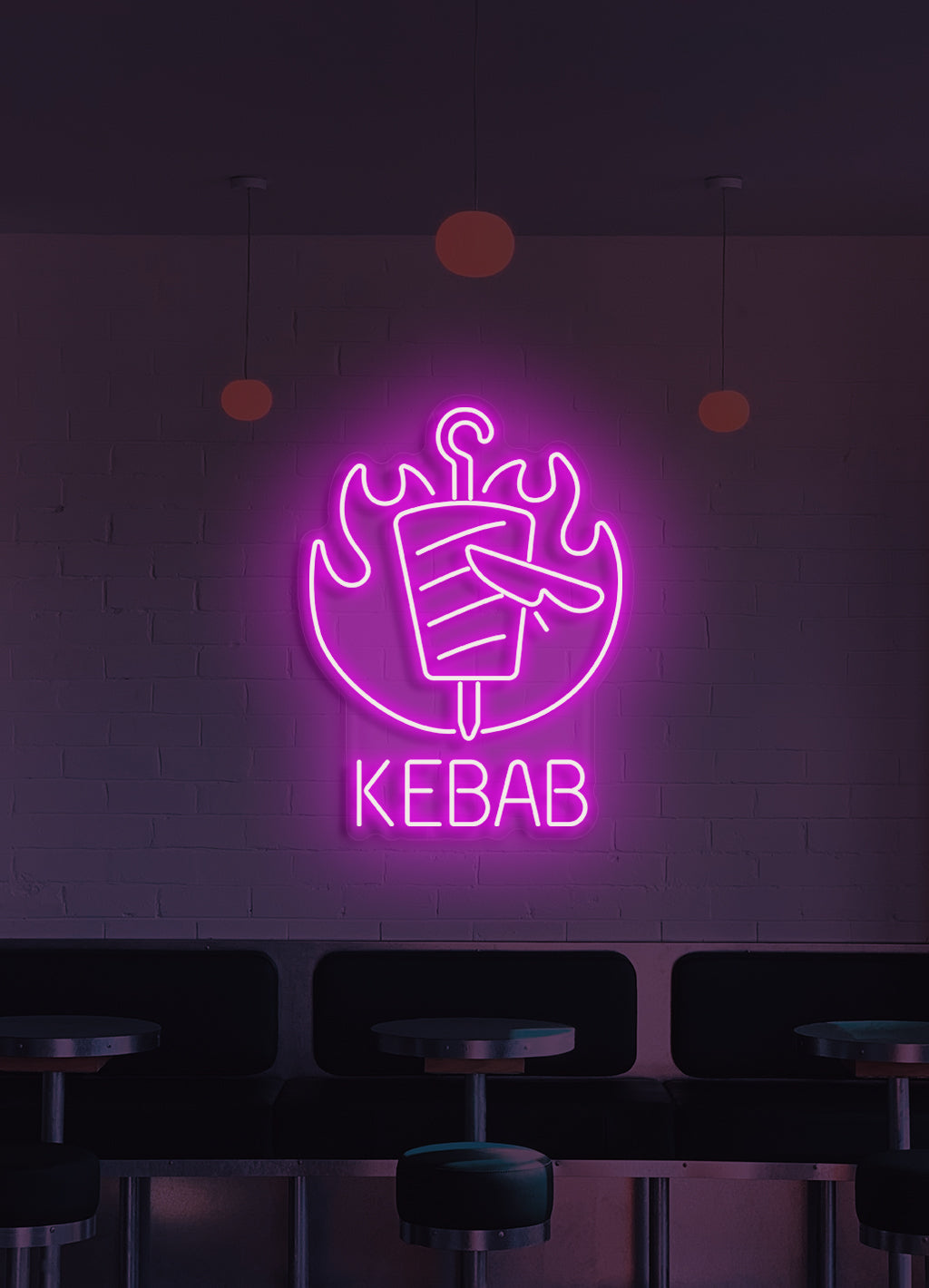 Kebab - LED Neondecke