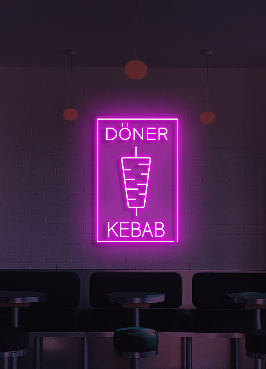Döner Kebab - LED Neon Schild