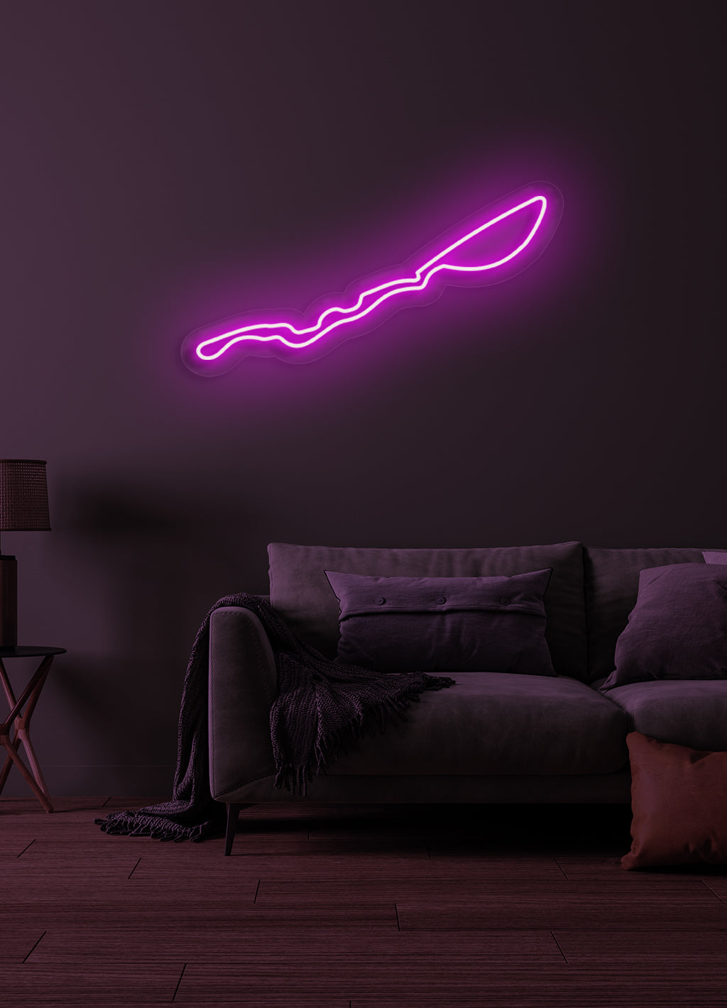 F1 Jeddah Corniche Circuit Rennstrecke - LED Neon-Schirm
