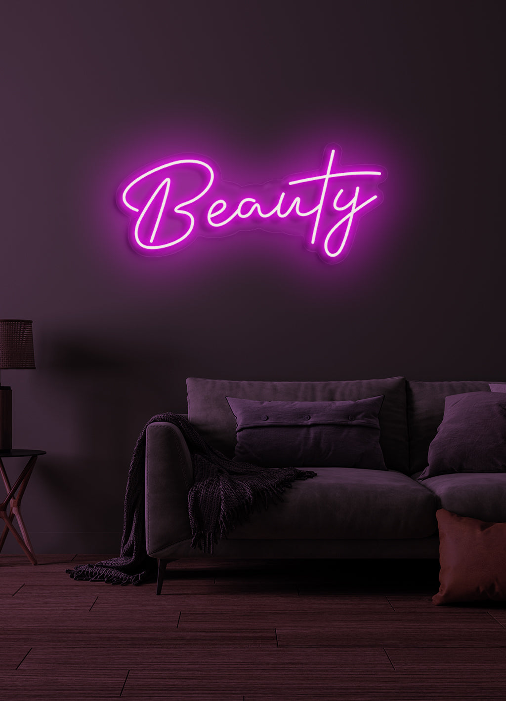 Beauty - LED Neon-Schirm