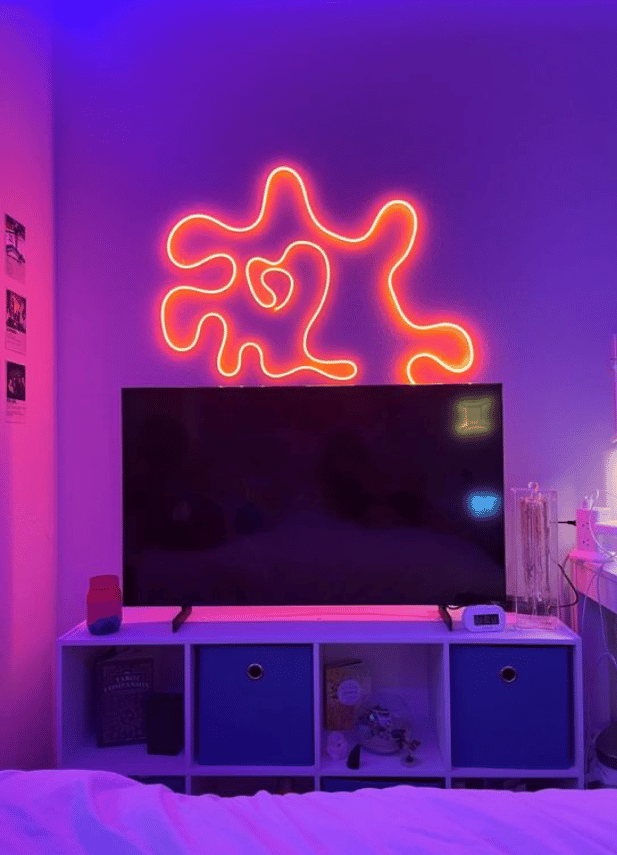 RGB WiFi Neon strip - 5 meter m. farveskift