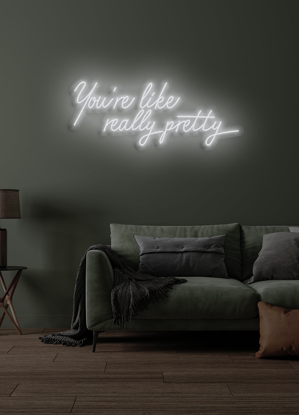 You're like really pretty - LED Neon skilt