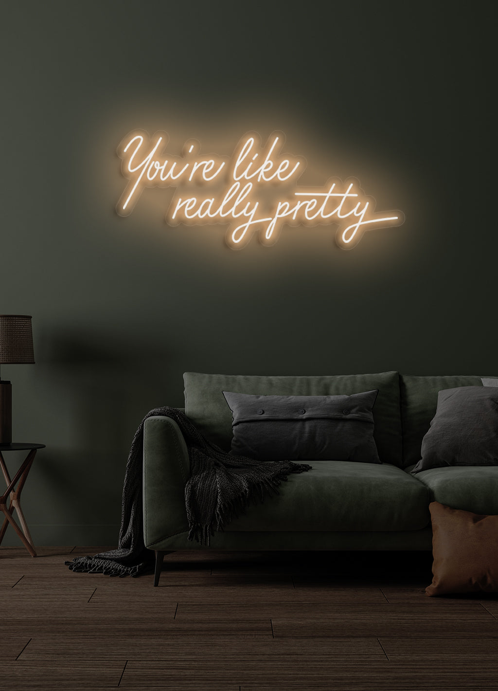 Du bist so hübsch - LED Neon Skilt