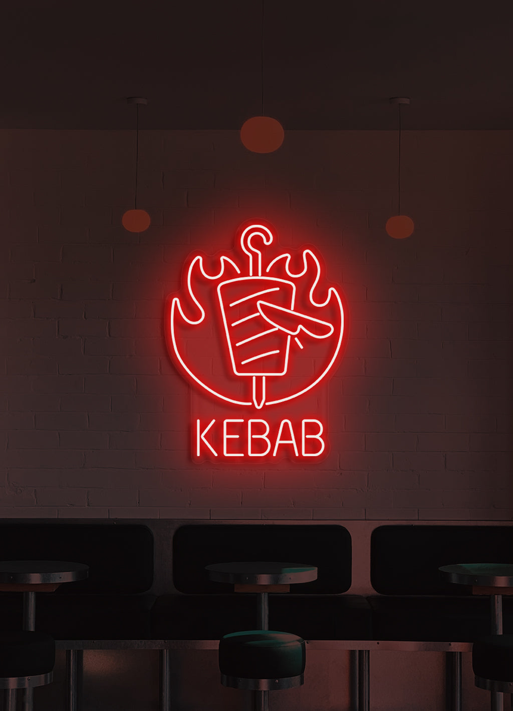 Kebab - LED Neondecke