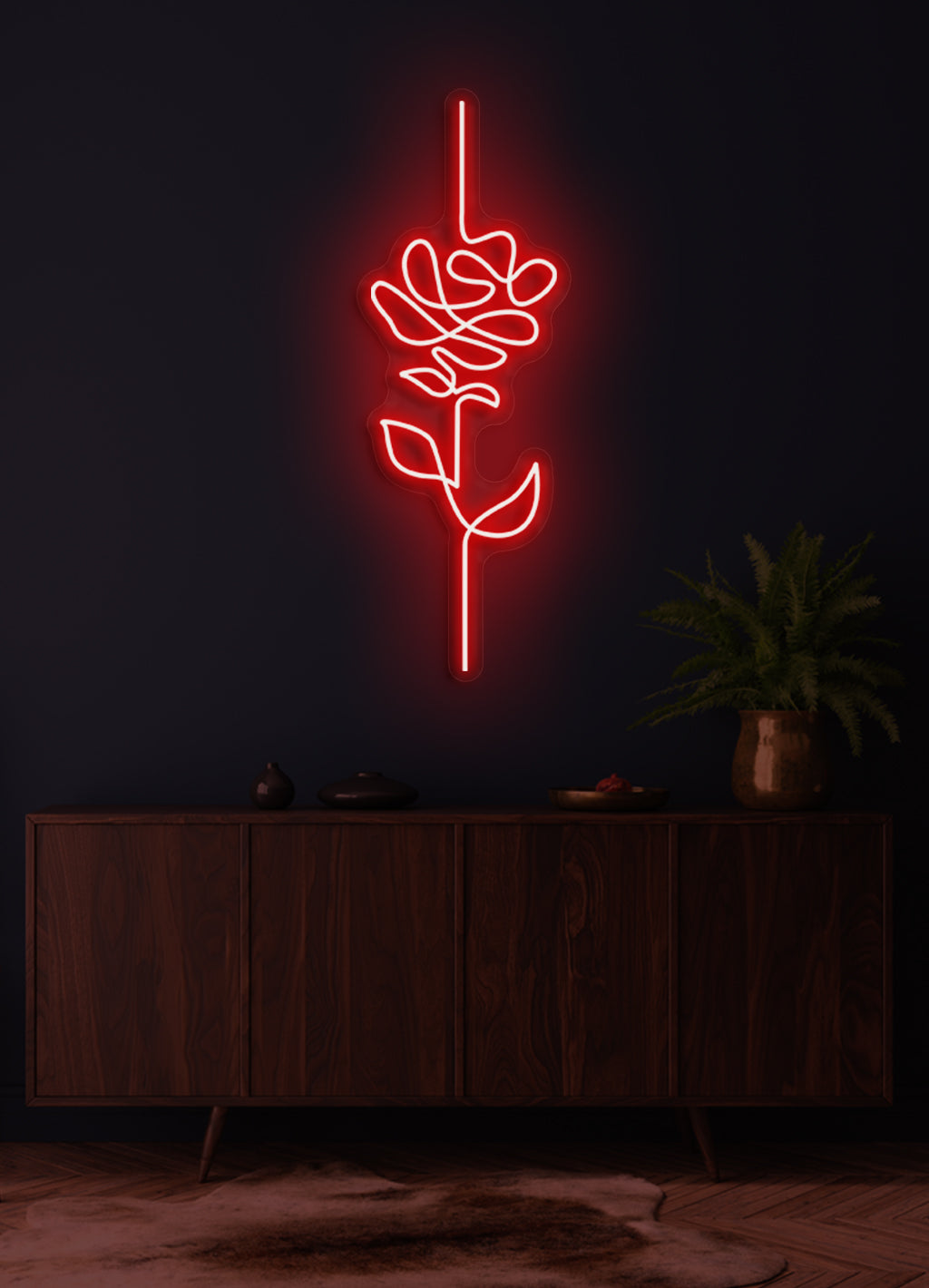 Blume - LED Neonrock