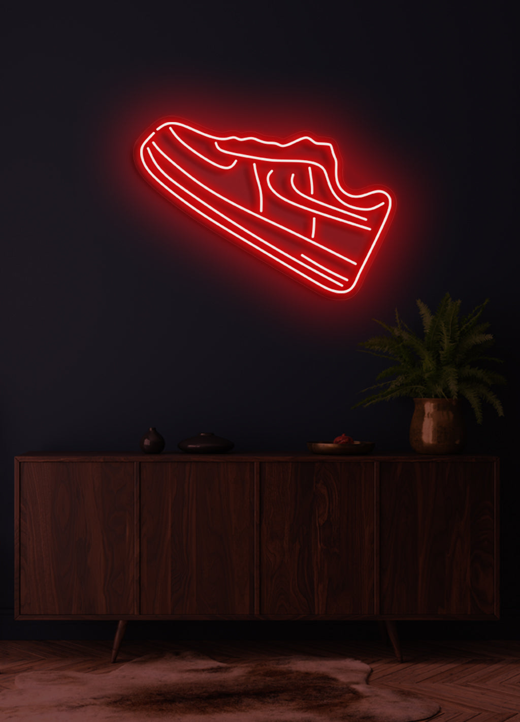 Sneaker - LED Neon skilt