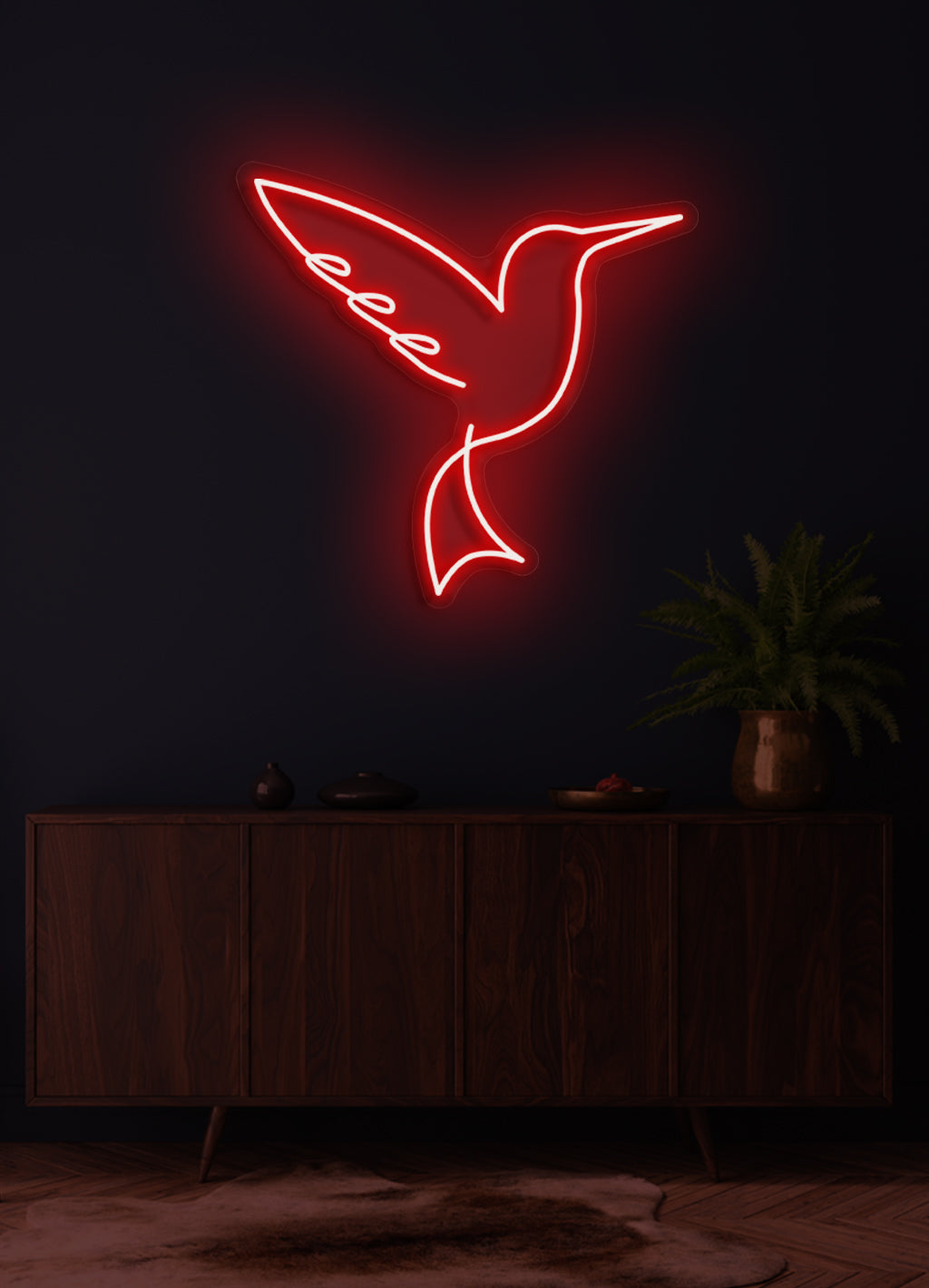 Vogel - LED Neonrock