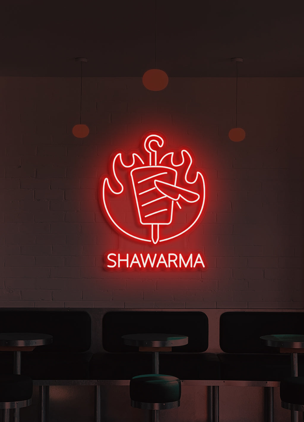 Shawarma - LED Neon skilt