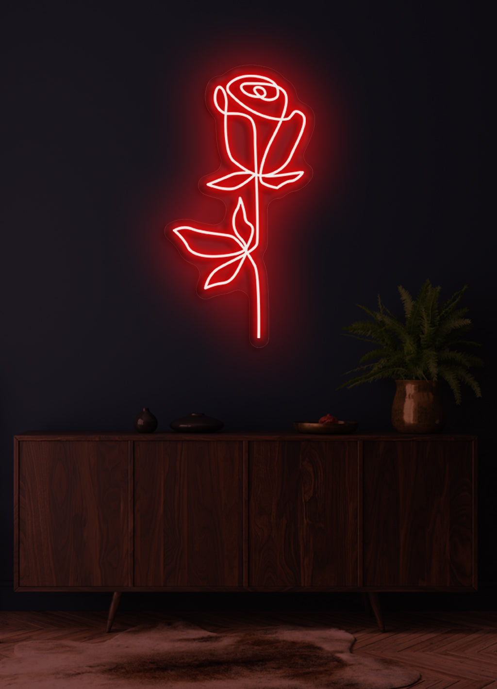 Blume - LED Neonrock