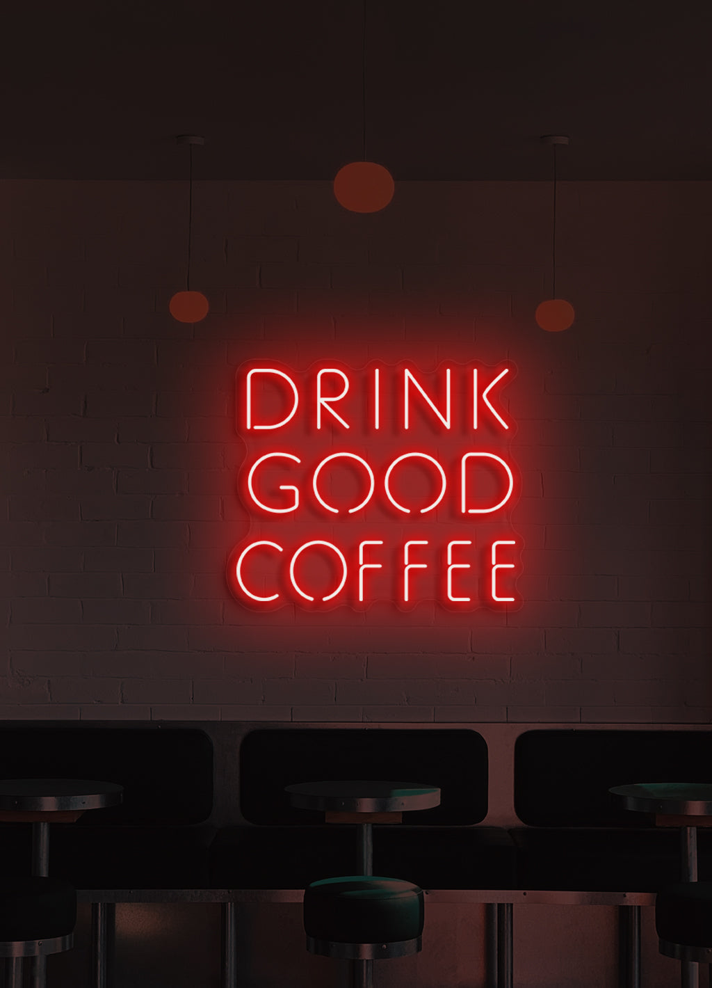Guten Kaffee trinken - LED Neon Skit