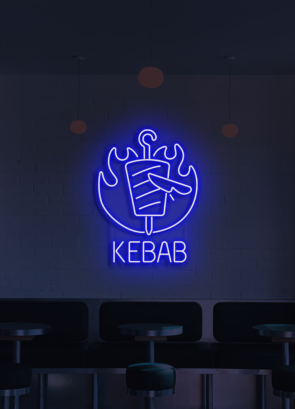 Kebab - LED Neondecke