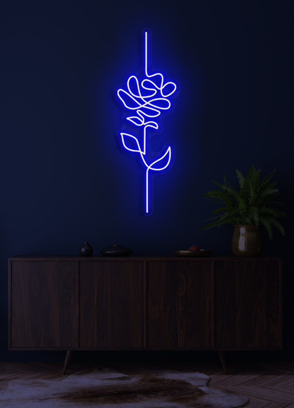Blume - LED Neonrock
