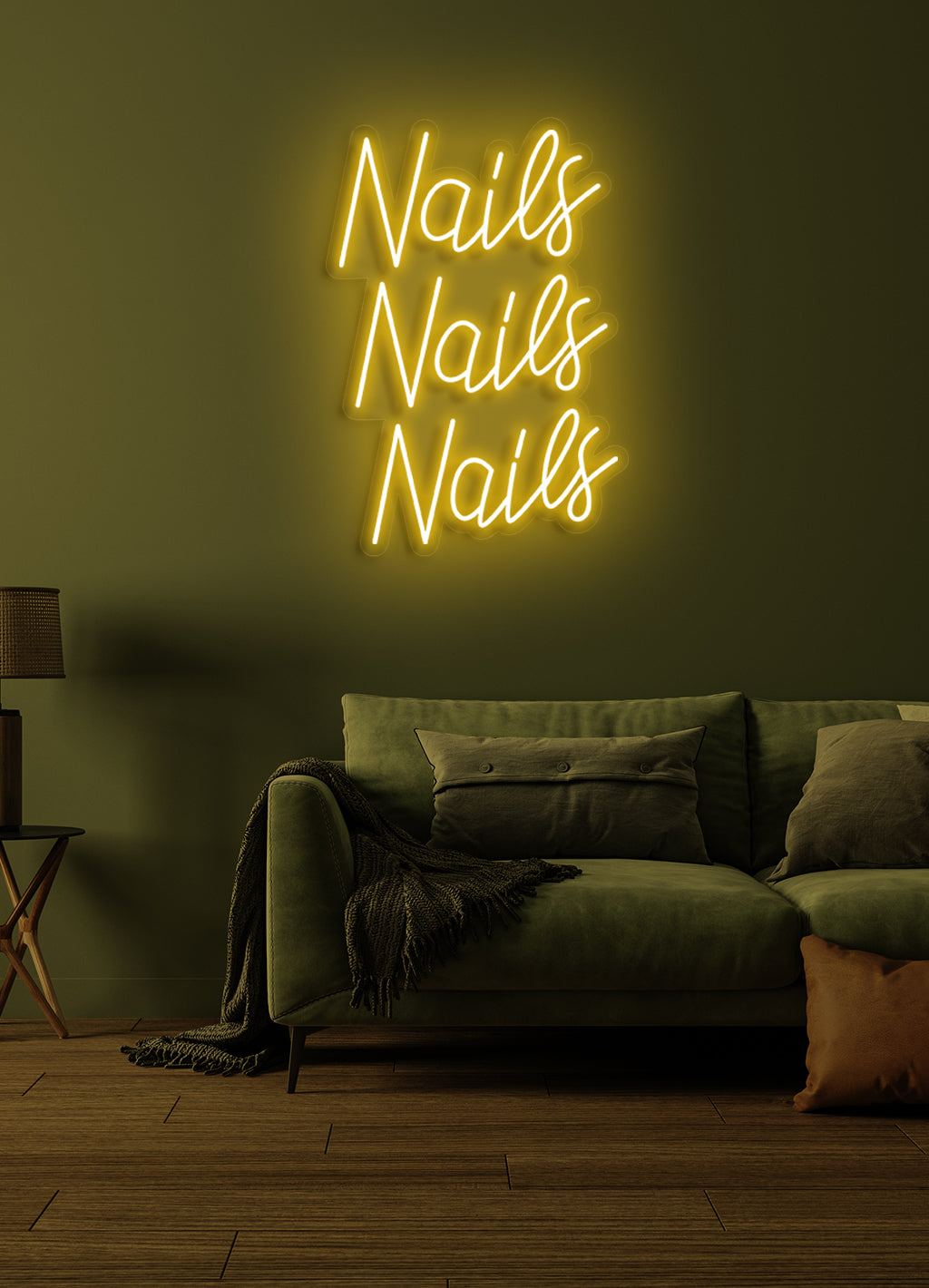 Nails Nails Nails - LED Neon skilt