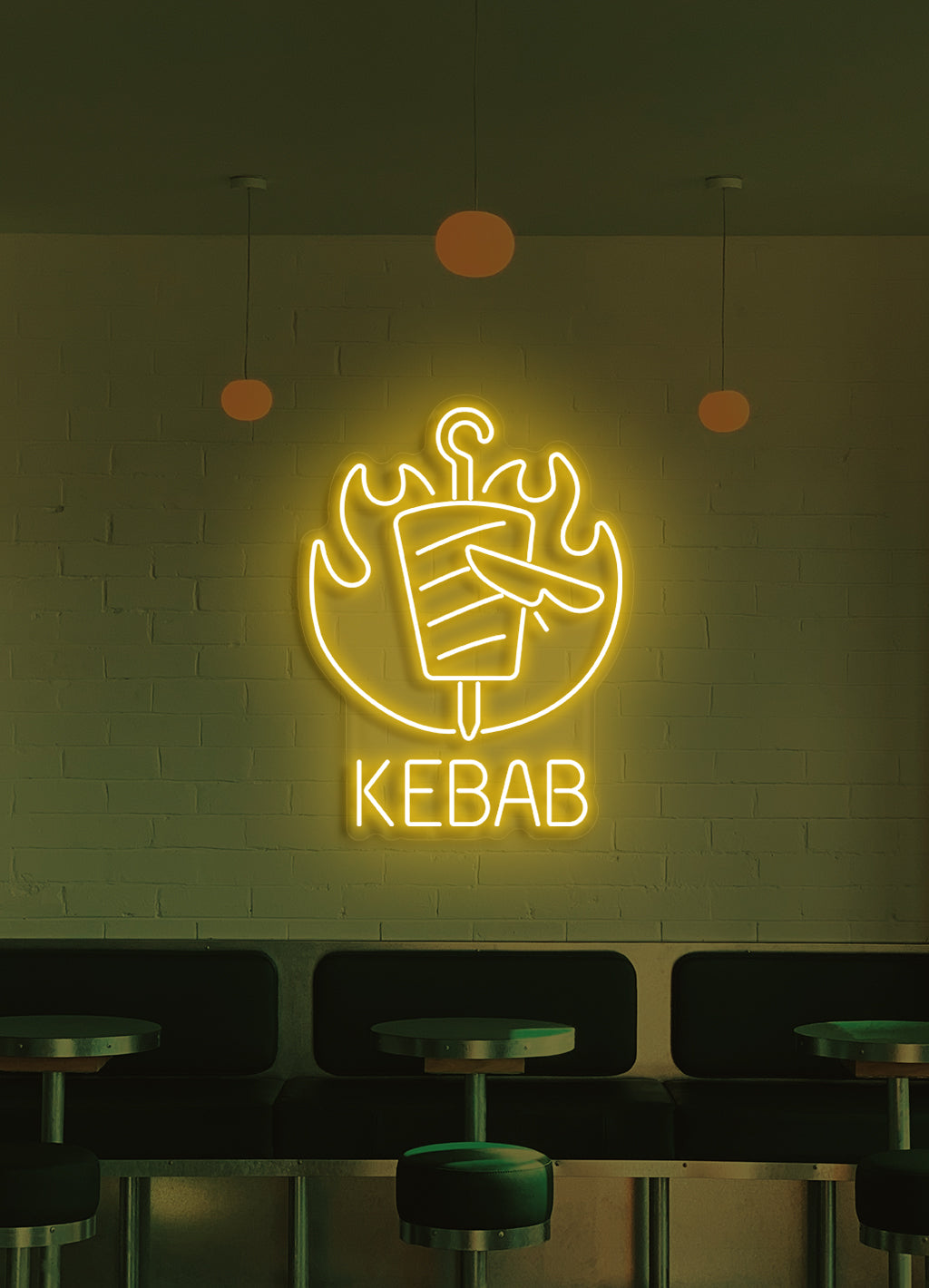 Kebab - LED Neondecke