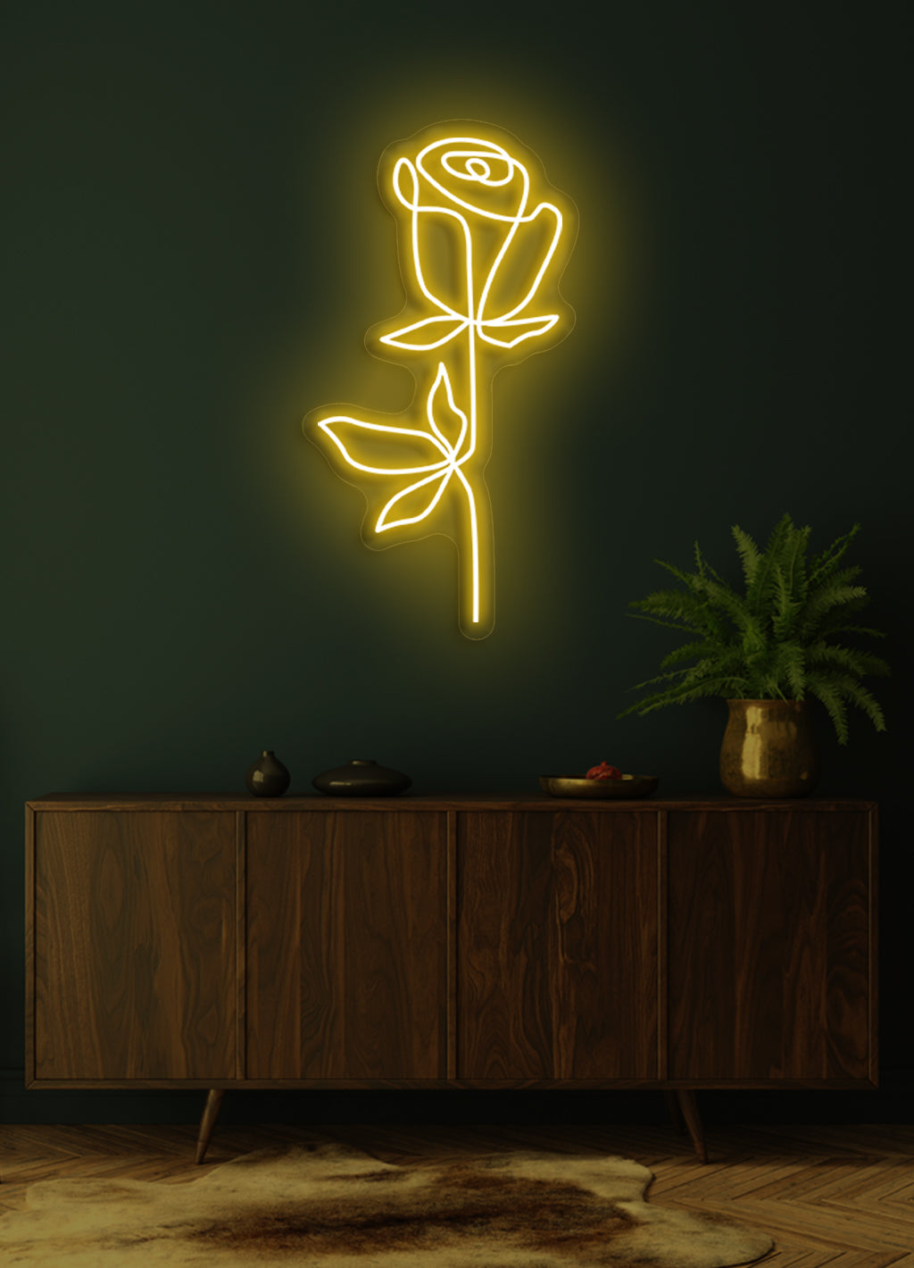 Flower - LED Neon skilt