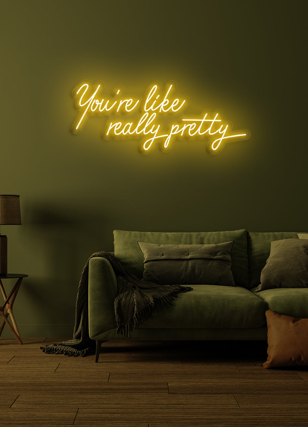 You're like really pretty - LED Neon skilt